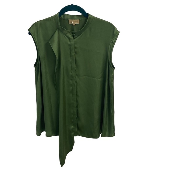Ports ladies green sleeveless‎ top size 7 - Picture 1 of 12